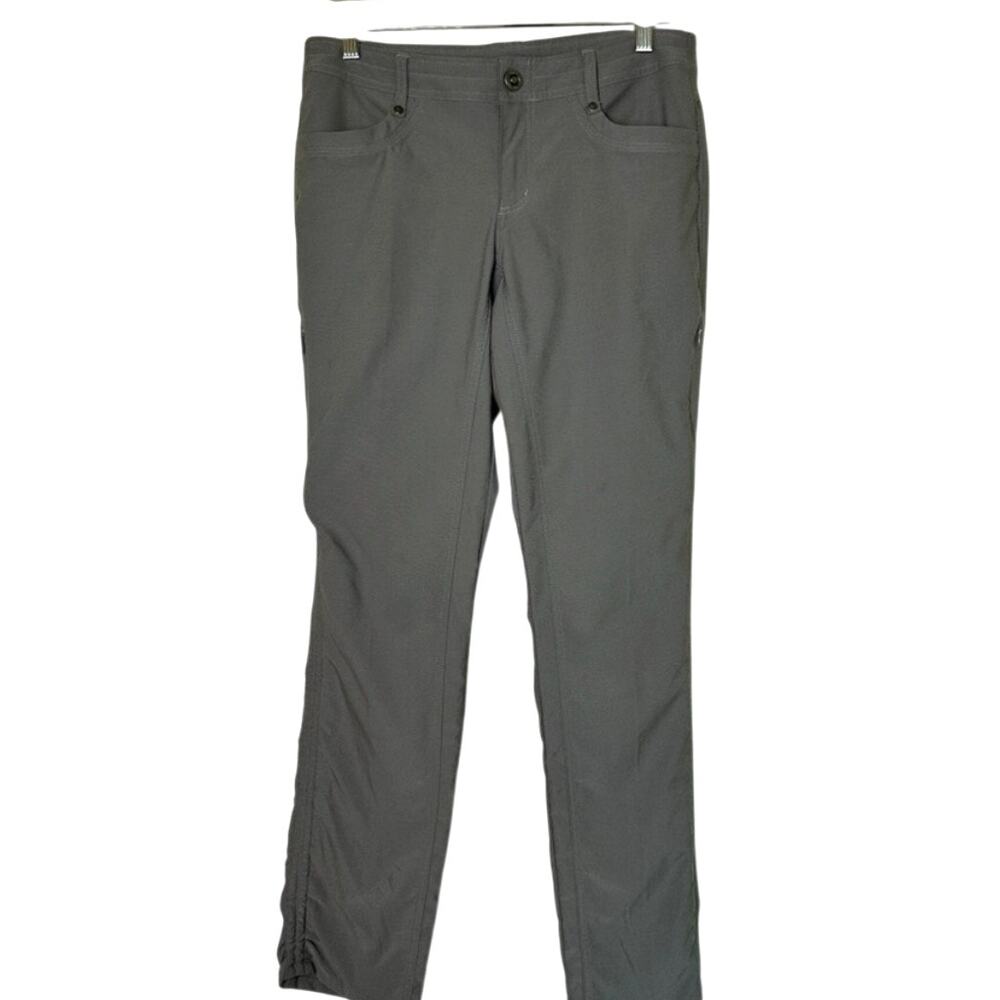 KÜHL Trekr Hiking Pants Women 6 Gray Outdoor Stretch Straight Leg Gorpcore 6235